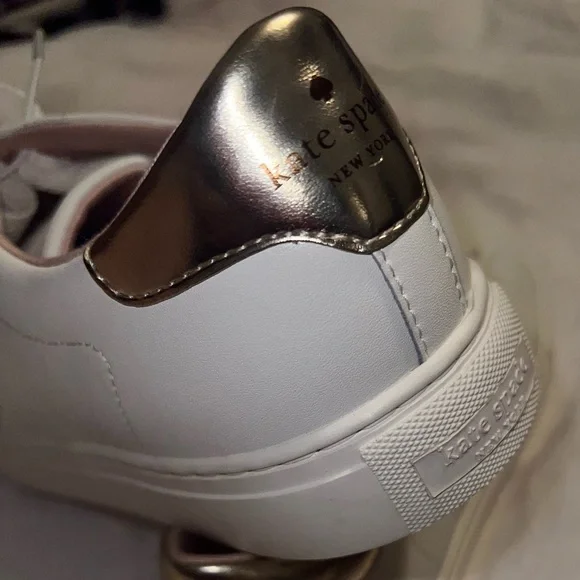 Kate Spade Angelise Leather White Gold - Picture 6 of 8